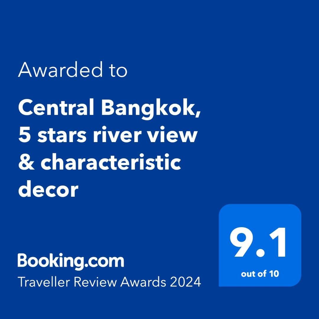 Central Bangkok, 5 Stars River View & Characteristic Decor Buitenkant foto